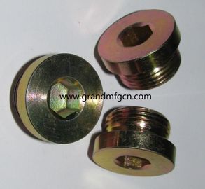 BSP 1/4&quot; 1/2&quot; 3/4&quot; 1&quot; 1 1/4&quot; Zinkplattierte Stahlöl-Abflussstecker in allen Größen,Öl-Abflussstecker Lieferant in China