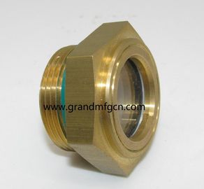 NPT-Faden 1/4 &quot; 1/2 &quot; 3/8 &quot; 1&quot; Messing Öl-Niveau Sichtglas ohne Reflektor ohne Veredelung, China