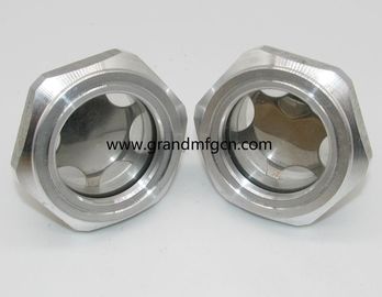 Metrisches Gewinde M36X1.5 M33X1.5 Reduktor Aluminium Ölstandsanzeiger Sichtglas nach Maß verfügbar