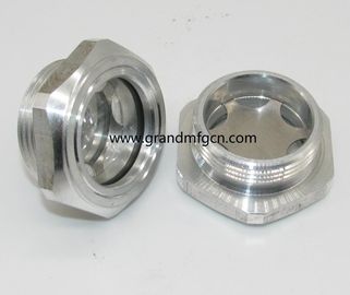 Metrisches Gewinde M30X1.5 M33X1.5 Reduktor Aluminium Ölstandsanzeiger Sichtglas nach Maß verfügbar