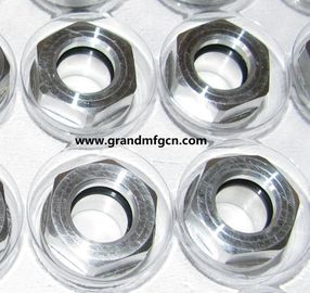 Metrisches Gewinde M18X1.5 M20X1.5 Reduktor Aluminium Ölstandsanzeiger Sichtglas kundenspezifisch verfügbar