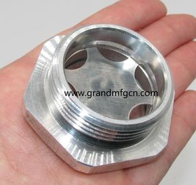 Metrisches Gewinde M18X1.5 M20X1.5 Reduktor Aluminium Ölstandsanzeiger Sichtglas kundenspezifisch verfügbar