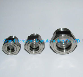 1 &quot; 2&quot; NPT-Garn 1 1/4 Zoll Edelstahl Öl Sichtbrille SS304 Ölpegelmessgeräte OEM und ODM-Service