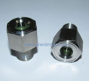 100 bar NPT 1/4 Druck Edelstahl Ölsichtglas SS304 100 bar für Dampfer OEM- und ODM-Service