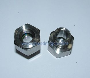 100 bar NPT 1/4 Druck Edelstahl Ölsichtglas SS304 100 bar für Bohrplattform