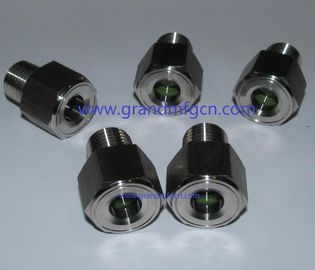 NPT 3/8-Druck-Öl-Sichtbrille aus Edelstahl SS304 100 Bar-Turbinenkammer OEM- und ODM-Service
