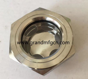 NPT 2&quot; Hochdruck-Edelstahl-Ölglas in Lager SS304 80 bar OEM- und ODM-Service