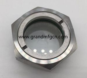 NPT 2&quot; 1&quot; Hochdruck-Edelstahl-Ölsichtbrille SS304 80 bar OEM- und ODM-Service
