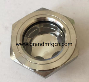 Hochdruck M18x1.5 Edelstahl 304 Reaktormischgeräte Sichtglas OEM- und ODM-Service