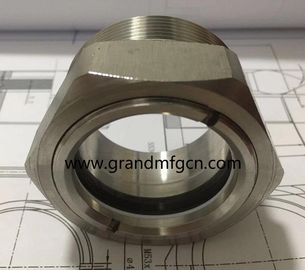 1 &quot; NPT Sichtglas für BHO-System Öl-Extraktor W/Lösungsmitteltank SS304 1500PSI OEM- und ODM-Service