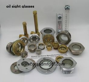 männlich Metrisches Garn M22x1.5 Industrieausrüstung Ölpegel Glaswachen mit Naturglas OEM und ODM-Service