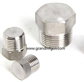 Hydraulische SUS304 Stecker kundenspezifische Sechseckenstecker SS304 Edelstahl achtseckige Stecker quadratische Stecker