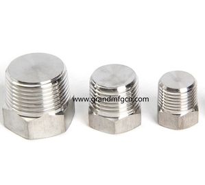 Hydraulische SUS304 Stecker kundenspezifische Sechseckenstecker SS304 Edelstahl achtseckige Stecker quadratische Stecker