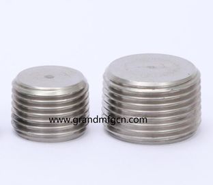 Hydraulische SUS304 Stecker kundenspezifische sechsseckige Stecker aus Edelstahl Guss achtseckige Stecker quadratische Stecker