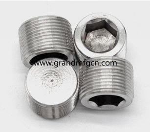 Männliches Gewinde 1/4&quot; 3/4&quot; 1/2&quot; 1 Zoll Edelstahl 304 Countersunk Hexagon Stecker