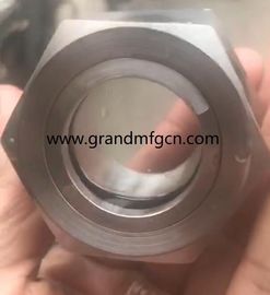 G-Faden 1/4 3/4 1/2 Zoll Edelstahl SS316 SS304 Beobachtung Ölstand Sichtbrille OEM-Service ohne Veredelung