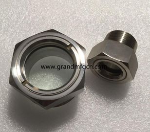 hochdruck NPT2&quot; aus Edelstahl 316 Reaktor Ausrüstung Sichtglasstecker für geschlossenen Schleife BHO Extraktor OEM ODM