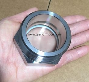 hochdruck NPT2&quot; aus Edelstahl 316 Reaktor Ausrüstung Sichtglasstecker für geschlossenen Schleife BHO Extraktor OEM ODM