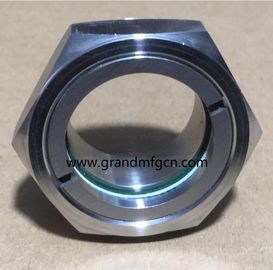 hochdruck M36x1.5 Edelstahl 304 Reaktor-Ausrüstung Sichtstecker für geschlossenen Schleife BHO Extraktor OEM ODM-Service