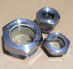 hochdruck M36x1.5 Edelstahl 304 Reaktor-Ausrüstung Sichtstecker für geschlossenen Schleife BHO Extraktor OEM ODM-Service