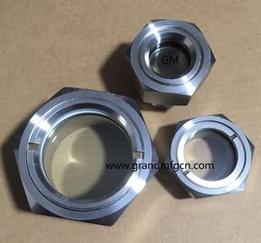 Hochdruck-Edelstahl Ölstandsanzeiger Flüssigkeitssichtglas SS304 80 bar OEM- und ODM-Service