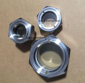 NPT-Faden 1" 2 Zoll Edelstahl SS316 SS304 Beobachtungsverdampfer Ölstand Sichtbrille OEM-Service ohne Veredelung