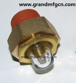 männliche BSP-Fäden G3/4&quot; Pumpe Kuppel Ölpegel Sichtfenster mit Glas plattiert