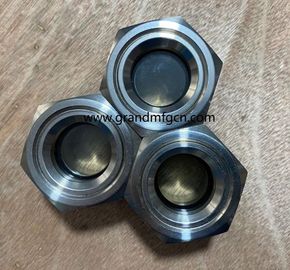 NPT-Faden 1 INCH Edelstahl SS316 Beobachtung Ölstand Sicht Glas Rostbeständigkeit Hochdruckstand