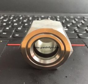 NPT-Faden 1 INCH Edelstahl SS316 Beobachtung Ölstand Sicht Glas Rostbeständigkeit Hochdruckstand