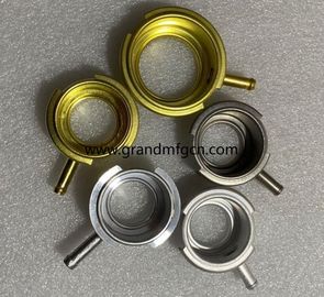Custom 56mm SS304 / Messing / Aluminium Auto Heizkörperkappen und Auto-Füllhals OEM Business Service Schweißverbindung