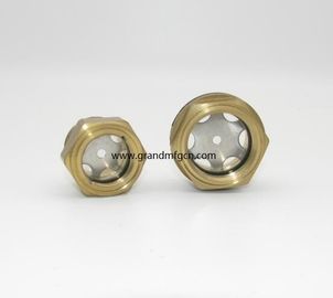BSP 1/4 &quot; 1/2 INCH Hydraulischer Ölbehälter Messing Ölpegel Sichtglas ohne Reflektor, China