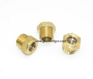 NPT 3/8 &quot; 3/4 INCH Hydraulikölbehälter Messing Ölstandssichtglas ohne Reflektor, China