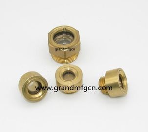 NPT 3/8 &quot; 3/4 INCH Hydraulikölbehälter Messing Ölstandssichtglas ohne Reflektor, China