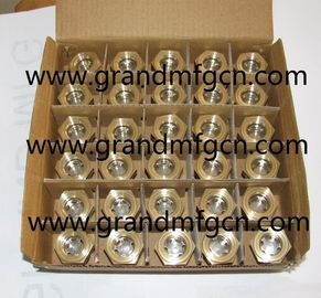 NPT 3/8 &quot; 3/4 INCH Hydraulikölbehälter Messing Ölstandssichtglas ohne Reflektor, China