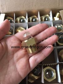 männliche BSP G-Gänge 1/2&quot; 3/4&quot; 1&quot; Pumpe Kuppel Öl Ebene Sichtfenster Sichtfenster Sichtmessung Sichtglas mit Glas