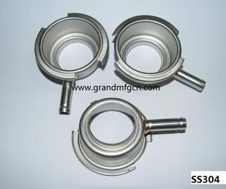 56mm natürliche SS304 Auto-Kühlerkappen und Aluminium-Auto-Füllhalse kundenspezifische Service Schweißverbindung