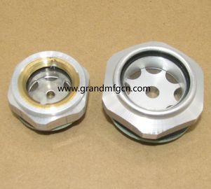 männliche BSP G3/8&quot; 1/2&quot; Aluminiumohle Standard Ölspiegel Hexagon-Schrauben-in Ölfenster Ölpegel Sichtbrille