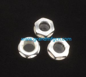 Hydraulische Kompressor Reduktor Pumpe Zubehör Schraube in Aluminiumlegierung Öl Sicht Glas Ebene Fenster Öl Ebene