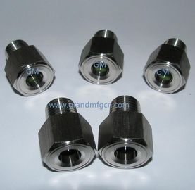 NPT-Faden 3/8 1/4 Zoll Edelstahl 304 Getriebe Knopf Typ Beobachtung Ölpegel Ölpegel Indikator