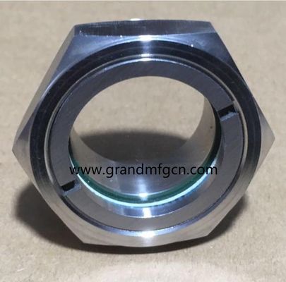 Hochdruck-M60X2 aus rostfreiem Stahl 304 Ölgeschmierte Ausrüstung visueller Ölstandsindikator BHO Ölsichtglasmessgeräte