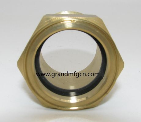 NPT-Faden 3/4 &quot;Brass Ölstandsschutzglas für die Ölstandsüberprüfung der Pumpe Ölstandsschutzmessgerät Ölstandsschutzmessgerät