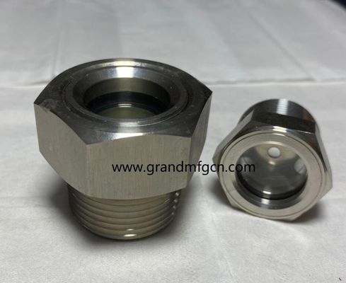 männliche BSP G-Faden 1 1/4 &quot; 1 1/2 &quot; 1 3/4 &quot; Qualität Edelstahl Stiere Augensichtbrille für industrielle PUMPEN