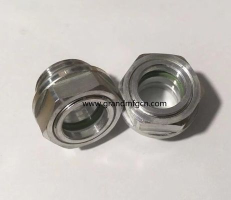 3/4&quot; Schmiersystem für die Aluminiumschichtbläser Ölspiegel Hex-Schraubeinbau Ölspiegel Sichtglas Ölspiegelindikatoren