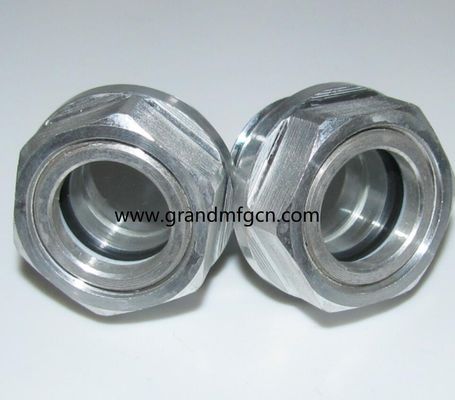 G1 1/4&quot; Schmiersystem für den Aluminium-Bläser Ölstand Hex-Schraubeinbau Ölstandsschau Glas Ölstandsanzeiger