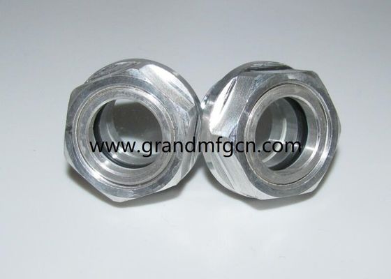 G1/2&quot; Schmiersystem für Aluminium-Bläser Ölstandhex-Schraubschrauber Ölstandsicht Glas Ölstandsanzeiger