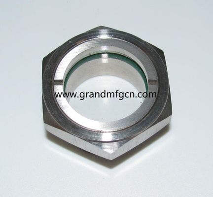 NPT 3/8 INCH Pumpen Schmiersystem Ölstand Vakuumpumpe SS304 Ölstand Sicht Glas Ölstandsmessindikatoren GM-BN38 GM-BN34 GM-BN10 GM-BG34 GM-BM60 GM-BG114