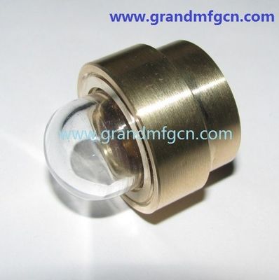 NPT 1/2 INCH klare Kuppel Ölpegel Anzeiger Hex-Schraube Ölpegel Anzeigeglas mit blauem Gewindeschloss