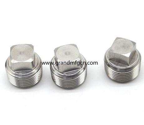 Edelstahl 304 316 316L Hex-Plugs Präzisionsbearbeitete Teile Zubehör