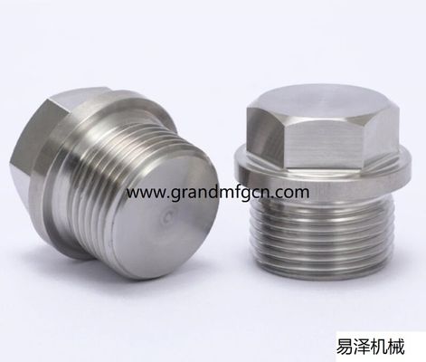 4 Zoll Edelstahl 304 316 316L Hex-Plugs Präzisionsbearbeitete Teile Zubehör