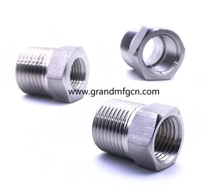 4 Zoll Edelstahl 304 316 316L Hex-Plugs Präzisionsbearbeitete Teile Zubehör